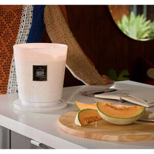 Voluspa Candle- Tahitian Coconut Vanilla- 123oz- 5 wick candle, 250 hours burn